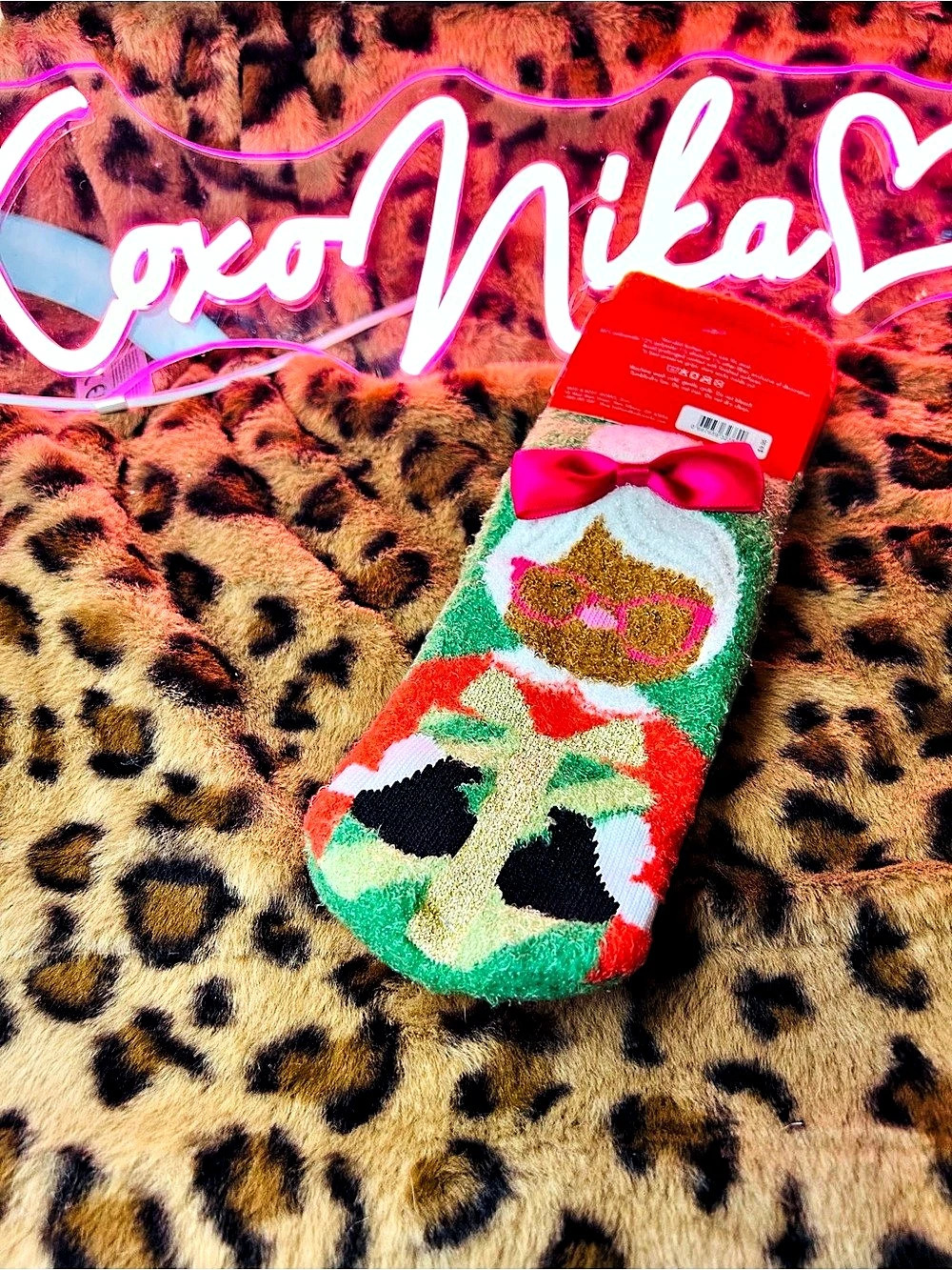 ๐ Bath & Body Works Merry Christmas - Love, Mr. & Mrs. Claus Shea-Infused Socks๐